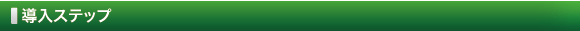 導入ステップ